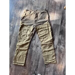 Gamehide Men's Woodsman Faced Cotton Upland Hunting Jean - Light Brown 38x34